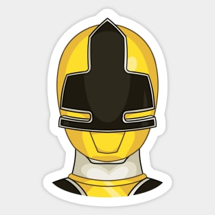 Yellow Samurai Ranger Sticker